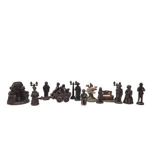 Liberty Falls Americana Pewter Collection Figures 1995 Grand Junction 15 Pieces